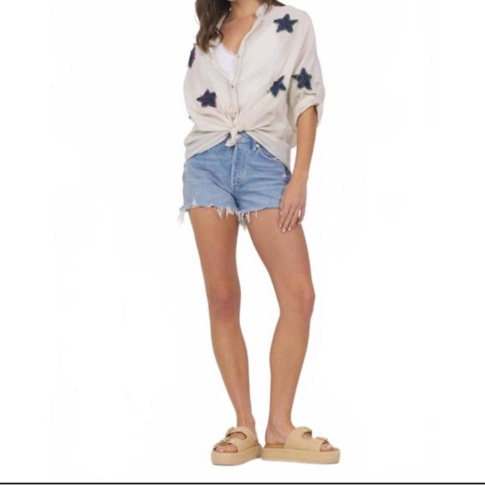 NEW VINTAGE HAVANA stars top in white